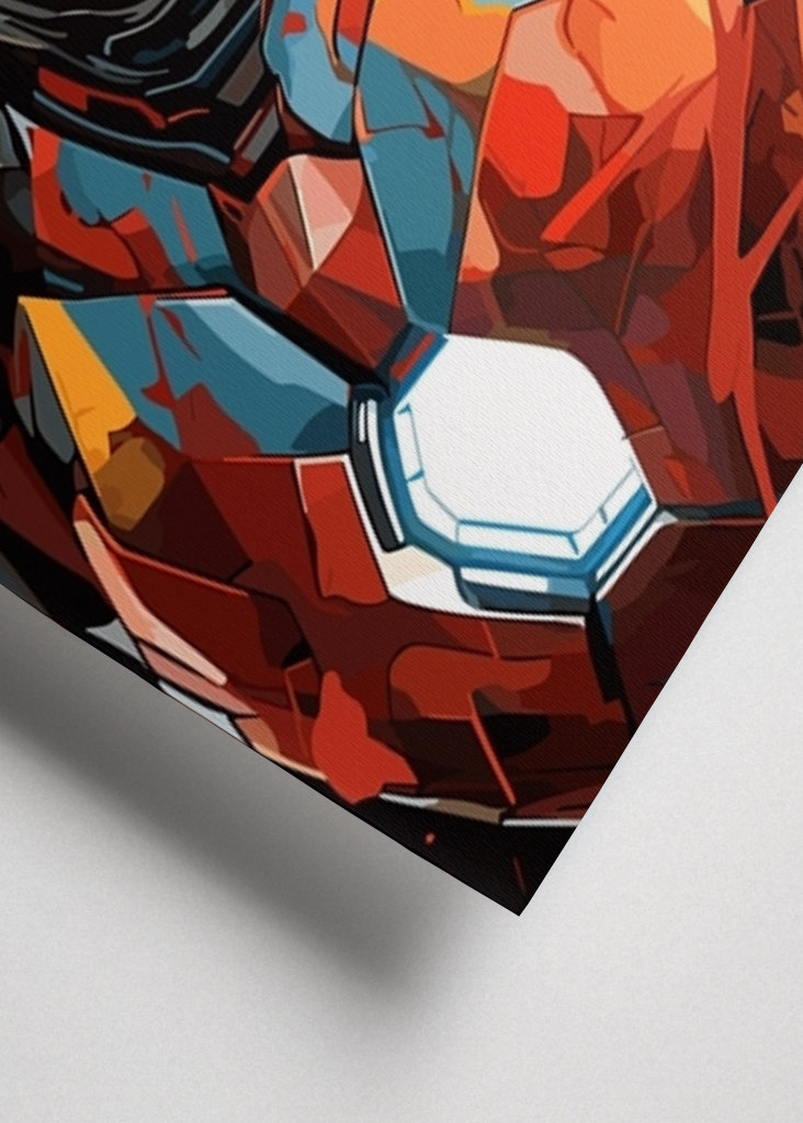 Iron Man Splash Pop art