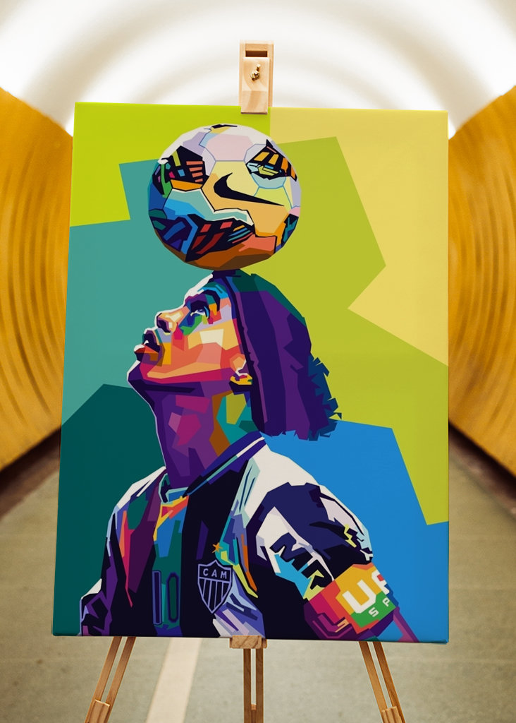 Ronaldinho Pop Art
