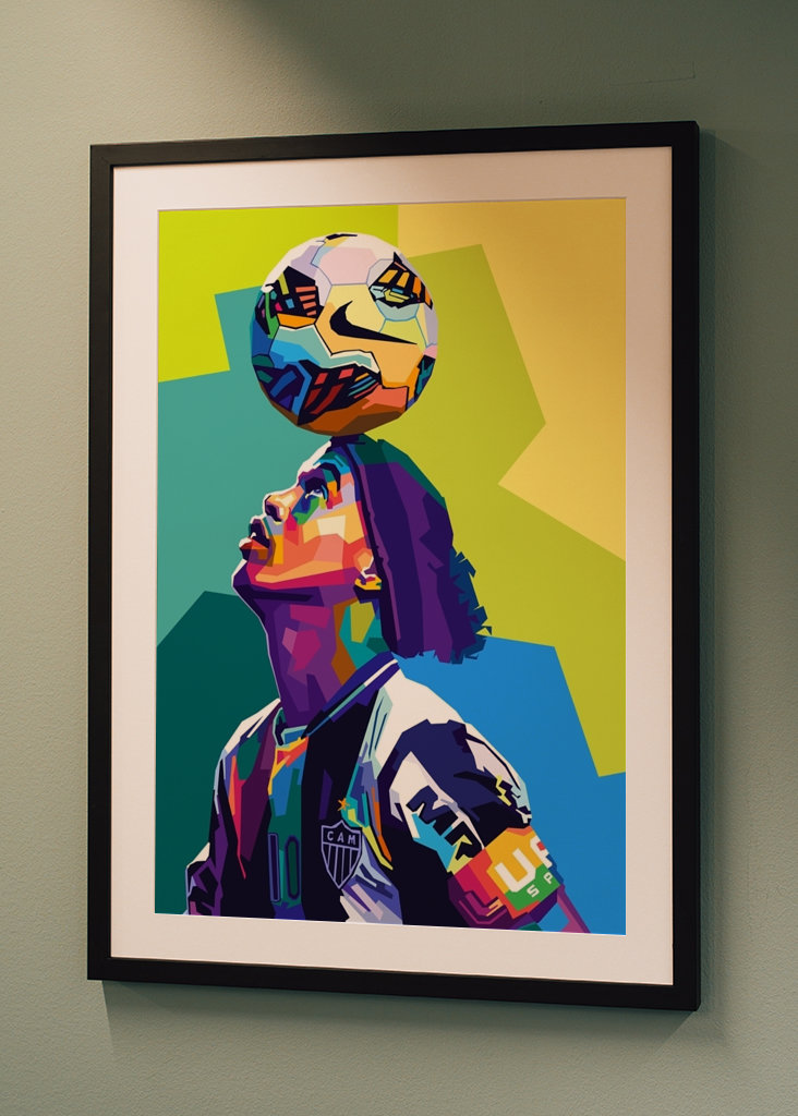 Ronaldinho Pop Art