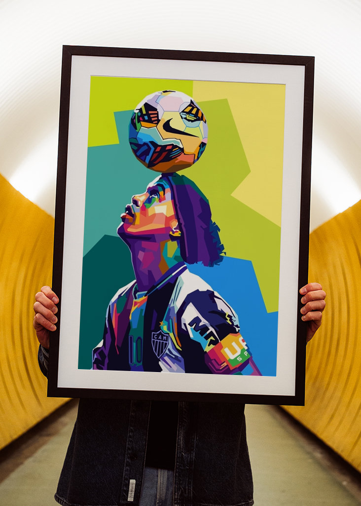 Ronaldinho Pop Art