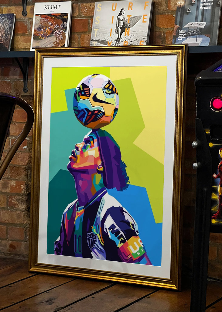 Ronaldinho Pop Art
