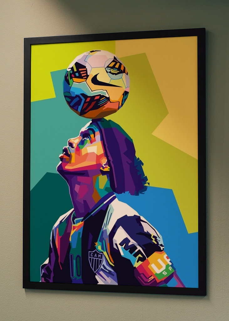 Ronaldinho Pop Art