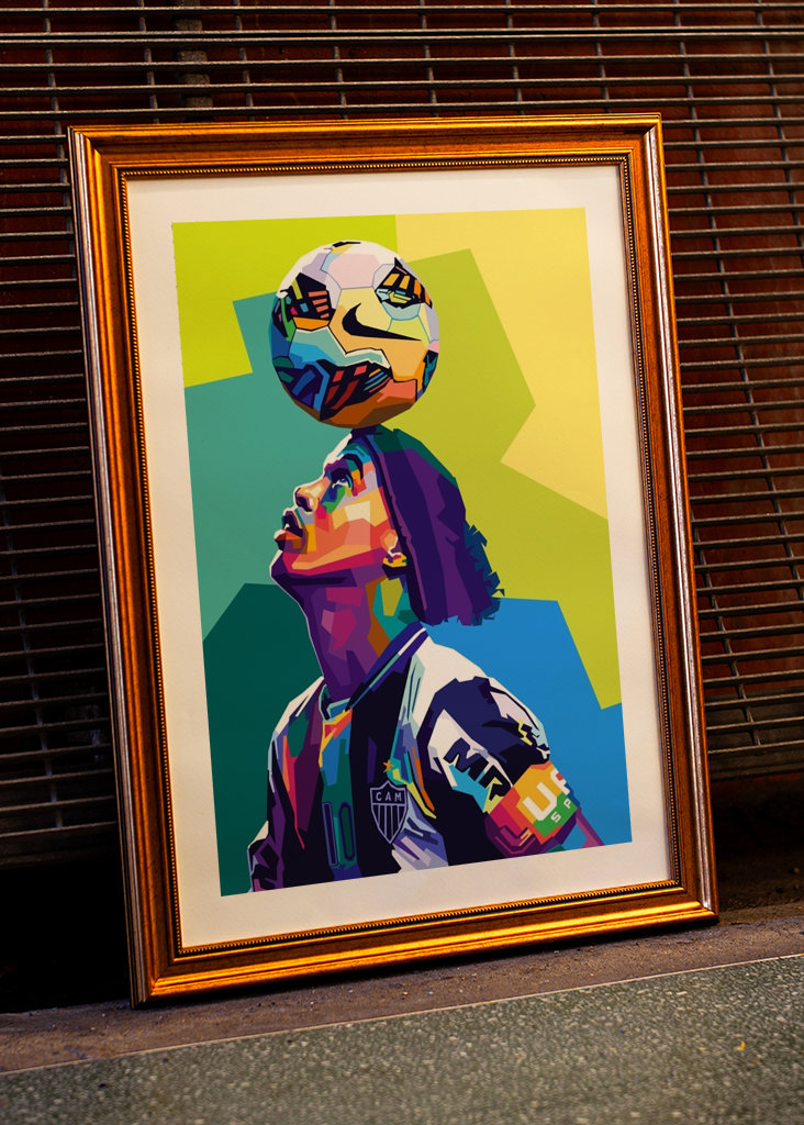 Ronaldinho Pop Art