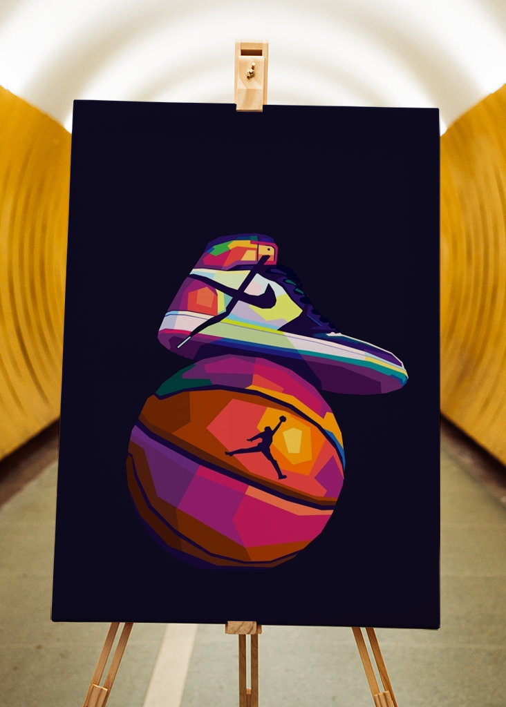 Baloncesto x Air Jordan Popart