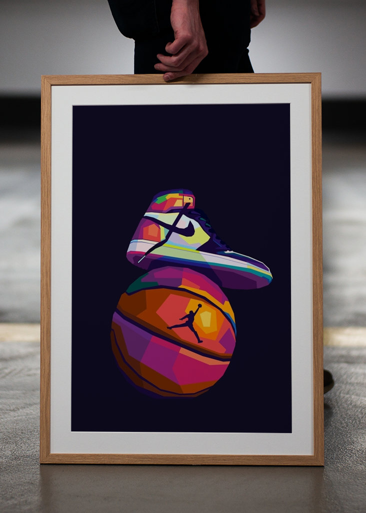 Baloncesto x Air Jordan Popart