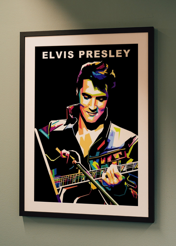 Elvis Presley Wpap Pop Art