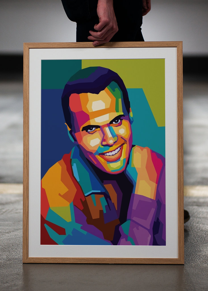 Harry Belafonte Wpap Arte Pop