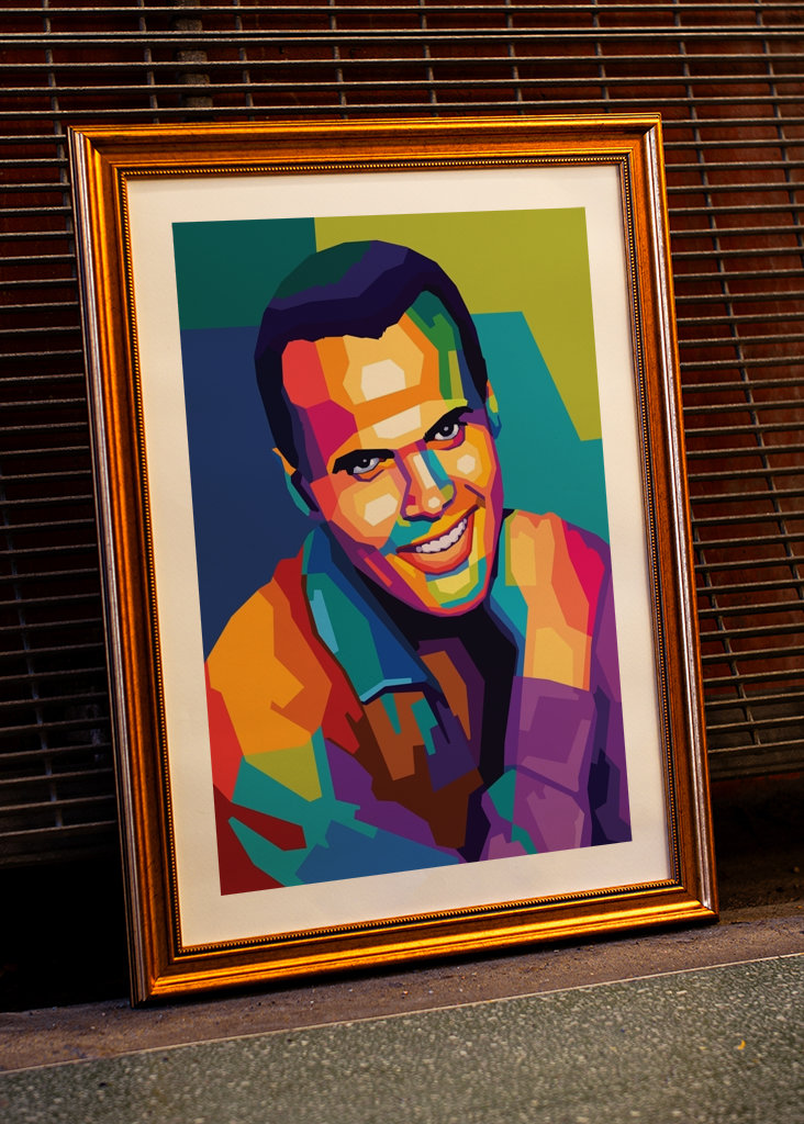 Harry Belafonte Wpap Arte Pop