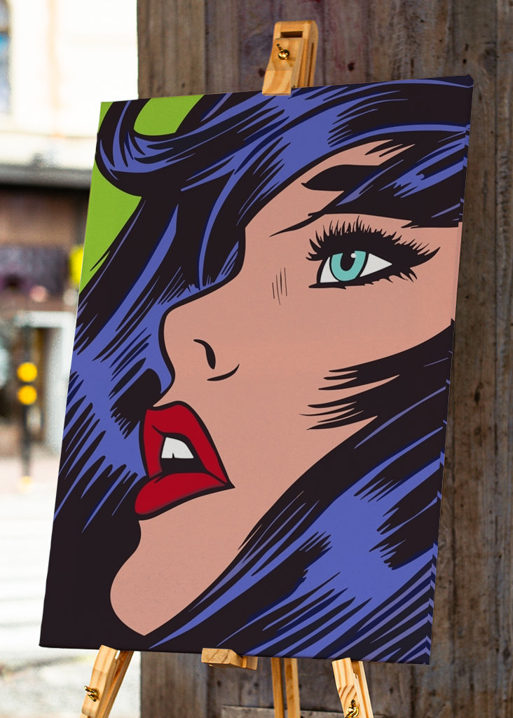 Vintage Comic Cartoon 1970er Jahre