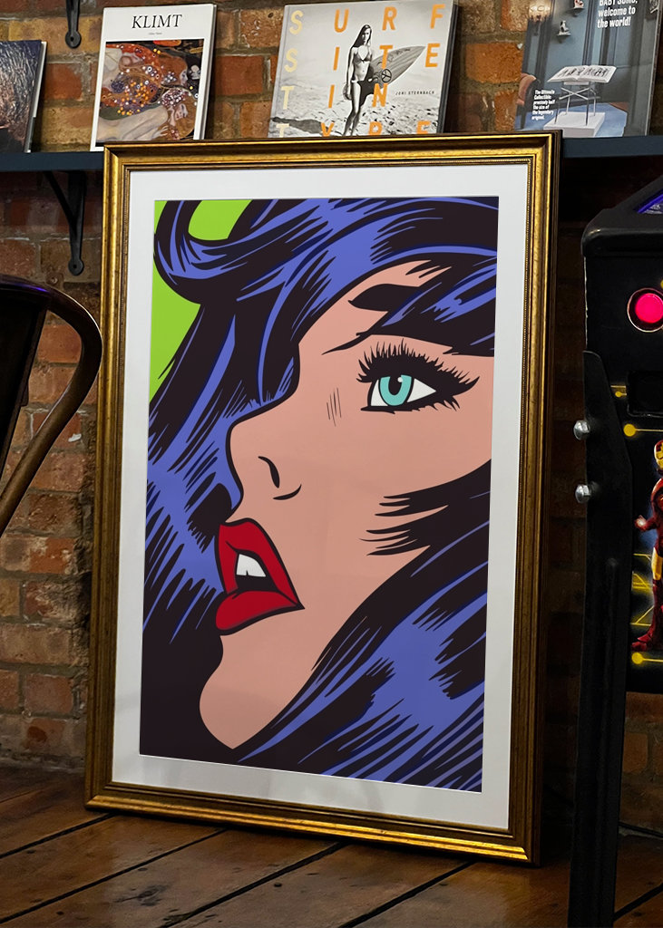 Vintage Comic Cartoon 1970er Jahre