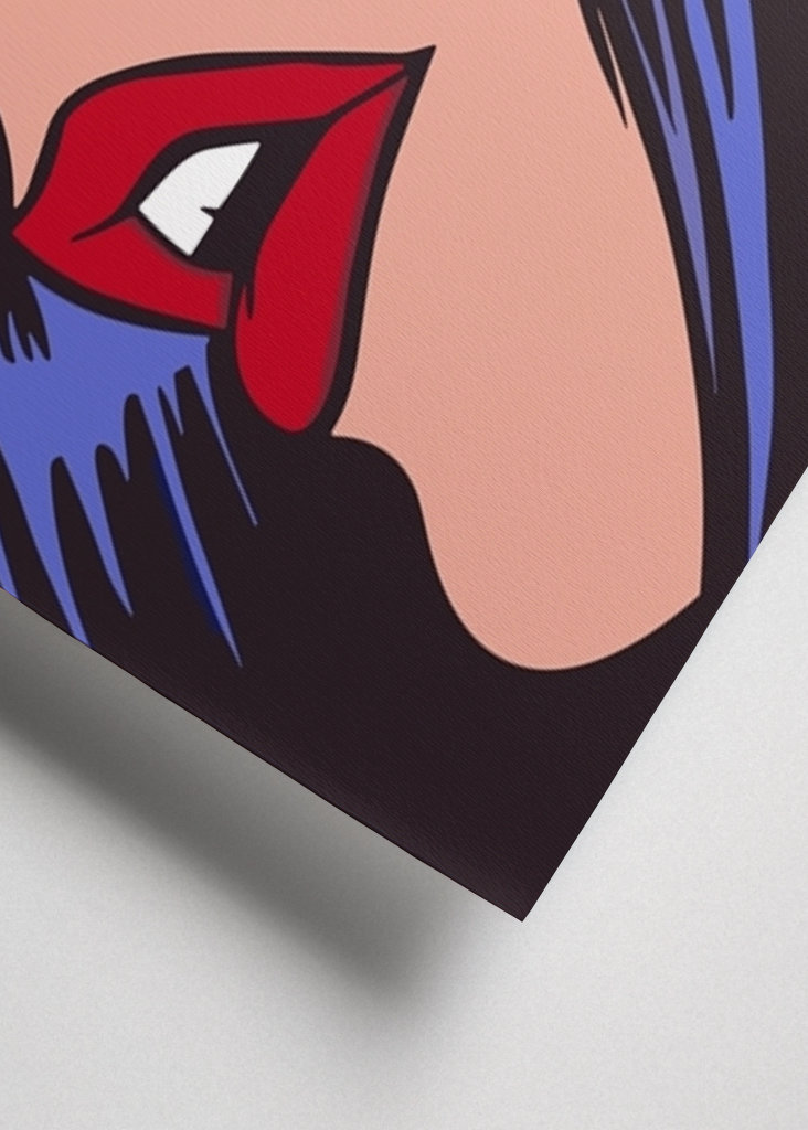 Vintage Comic Cartoon 1970er Jahre