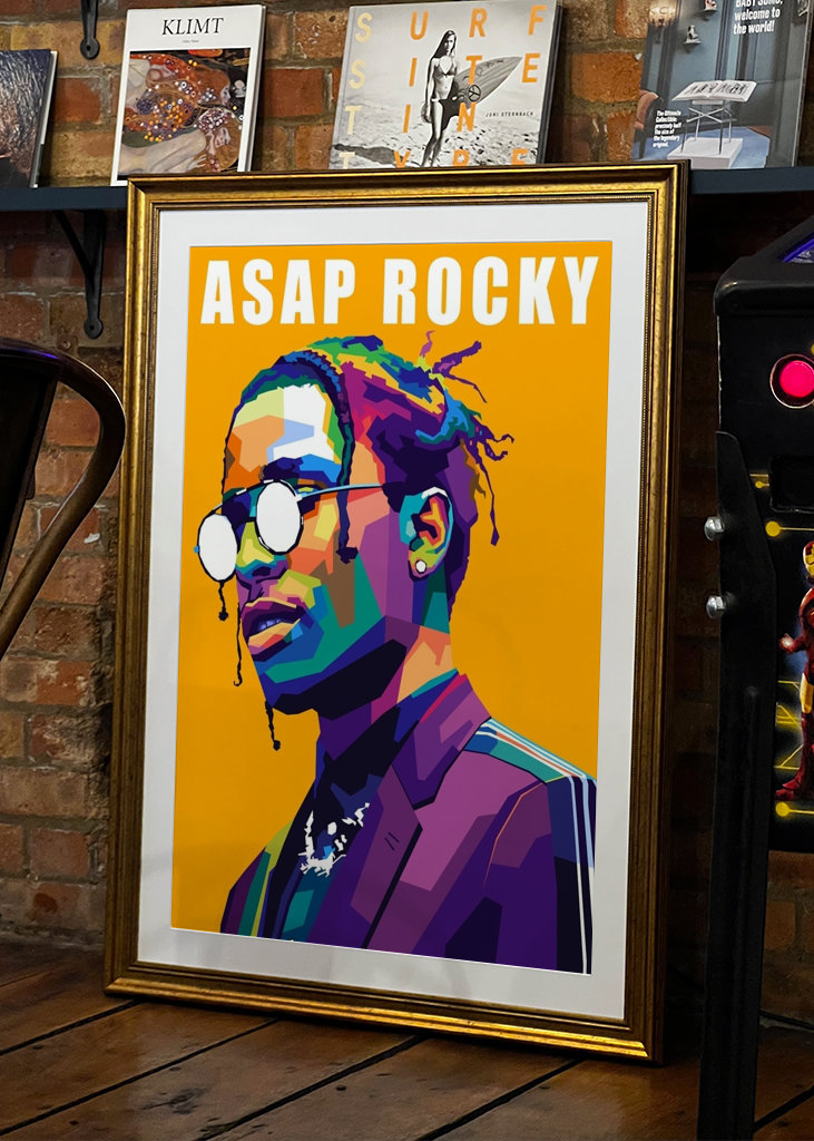 Asap Rocky Wpap Pop Art