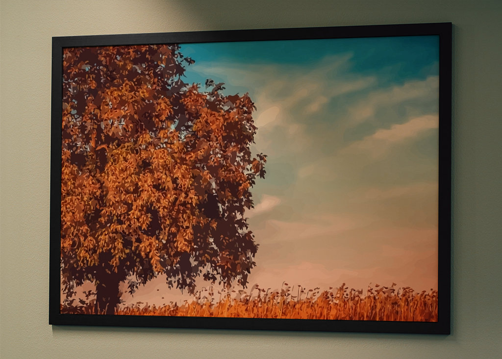 æstetisk skyggefuldt træ