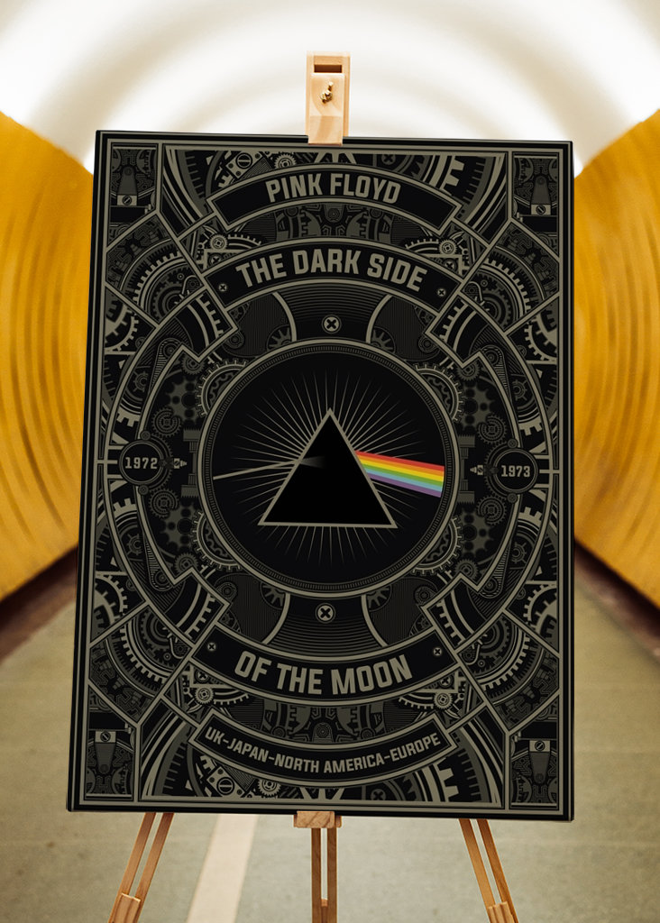 Pink Floyd Steampunk Style