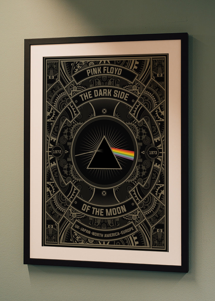 Pink Floyd Steampunk Style