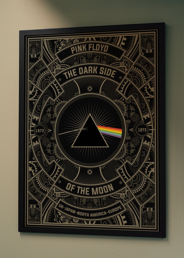 Pink Floyd Steampunk Style