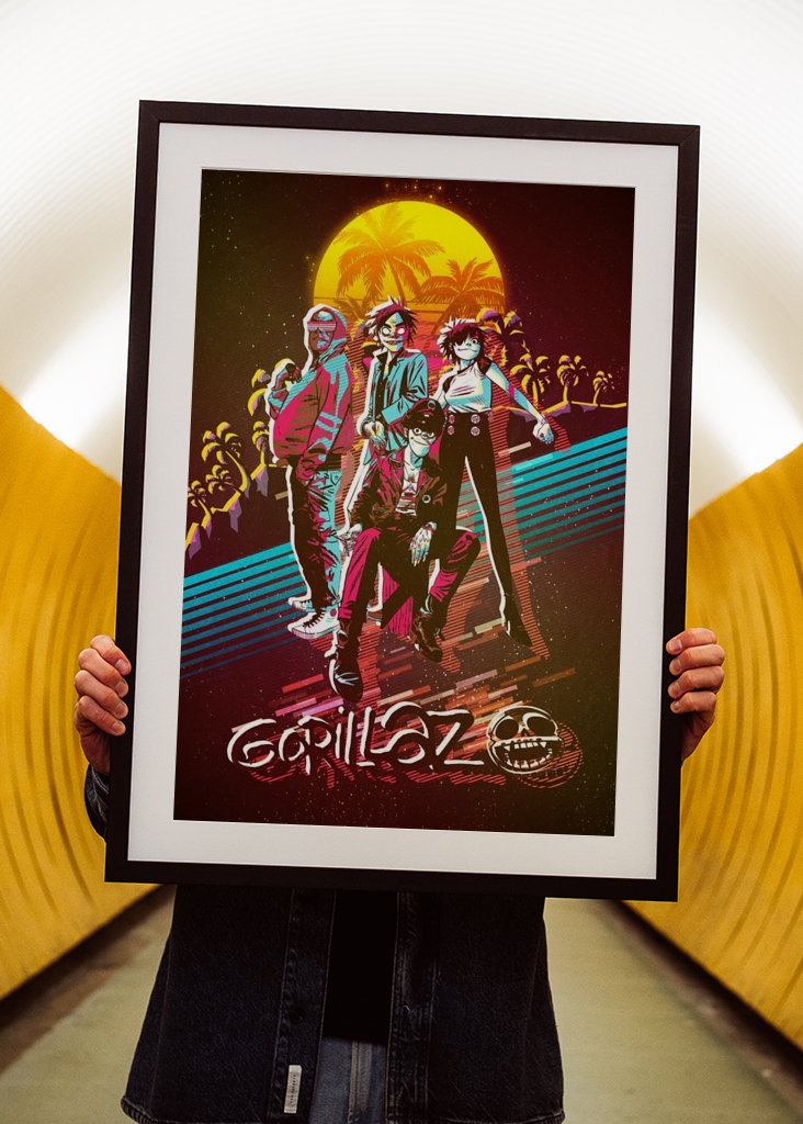 gorillaz in plastic beach