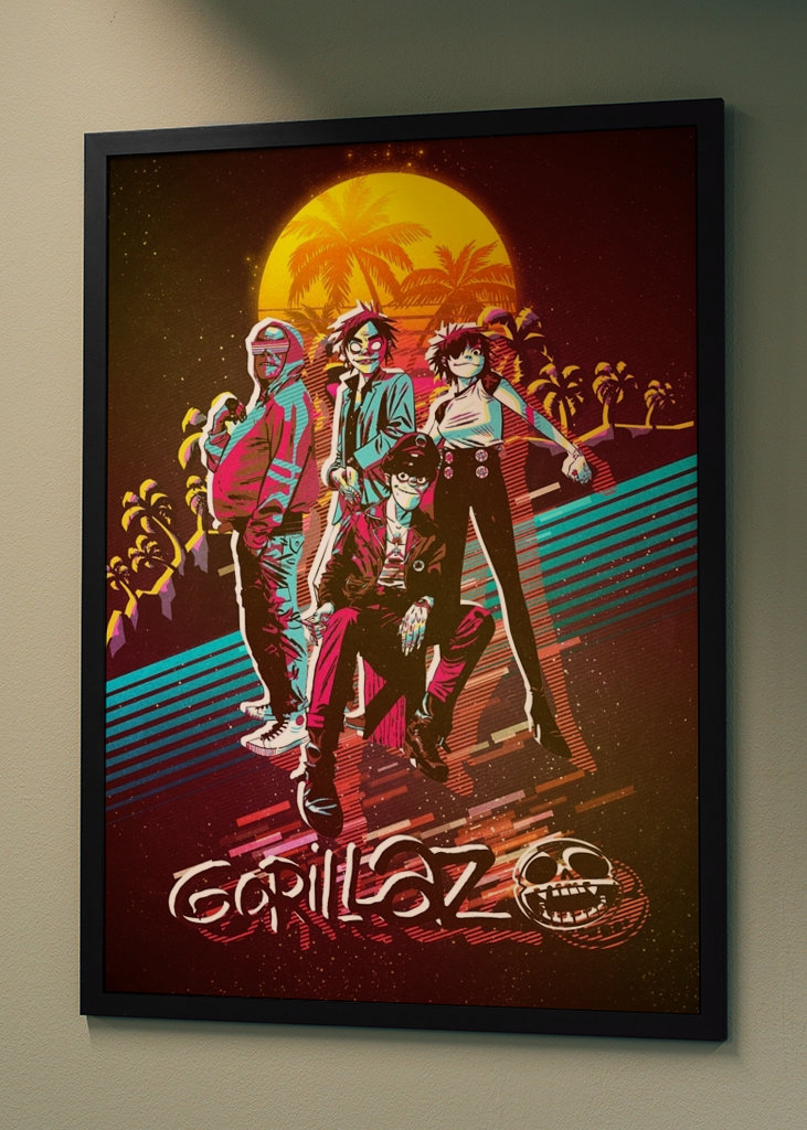 gorillaz in plastic beach