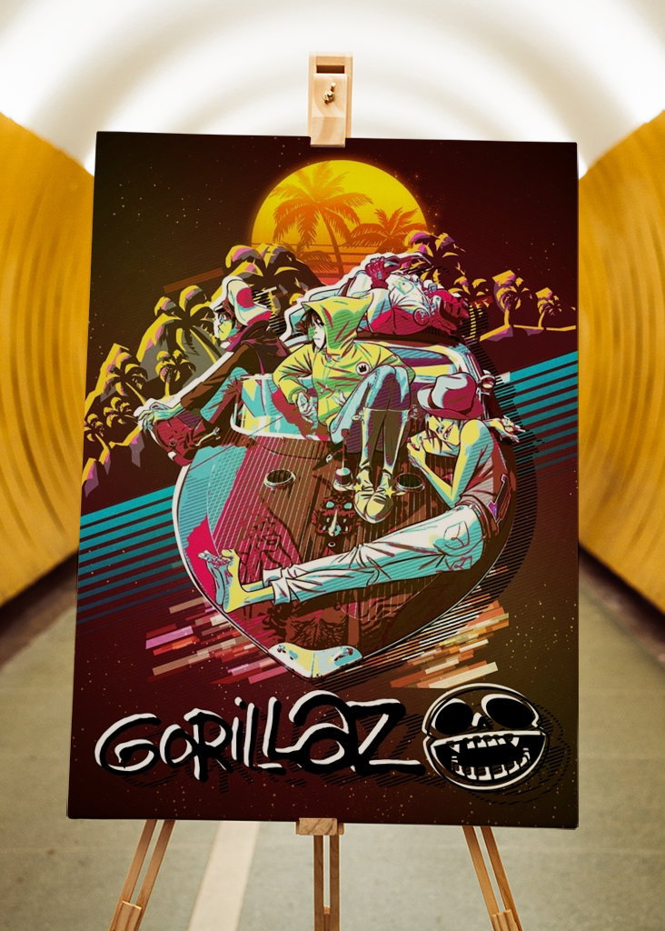 Gorillaz aller à Plastic Beach 2