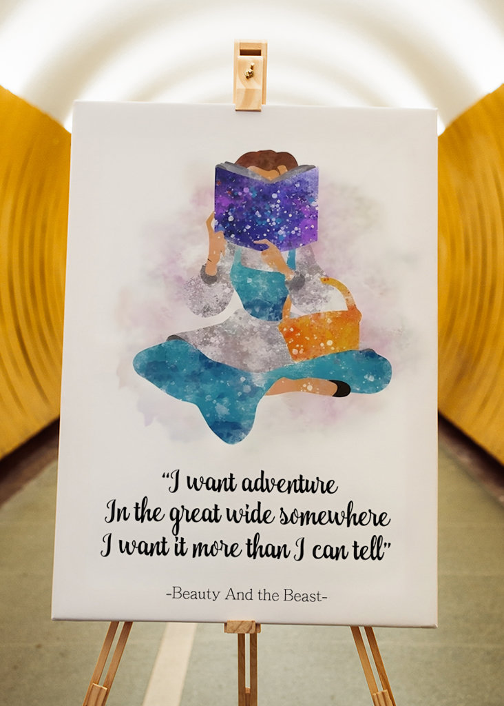 Princess Belle Word Quote