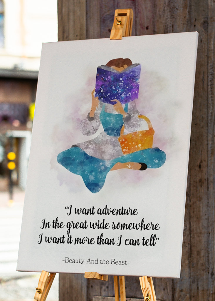 Princess Belle Word Quote