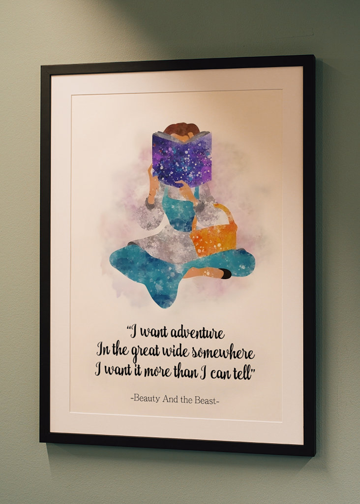 Princess Belle Word Quote