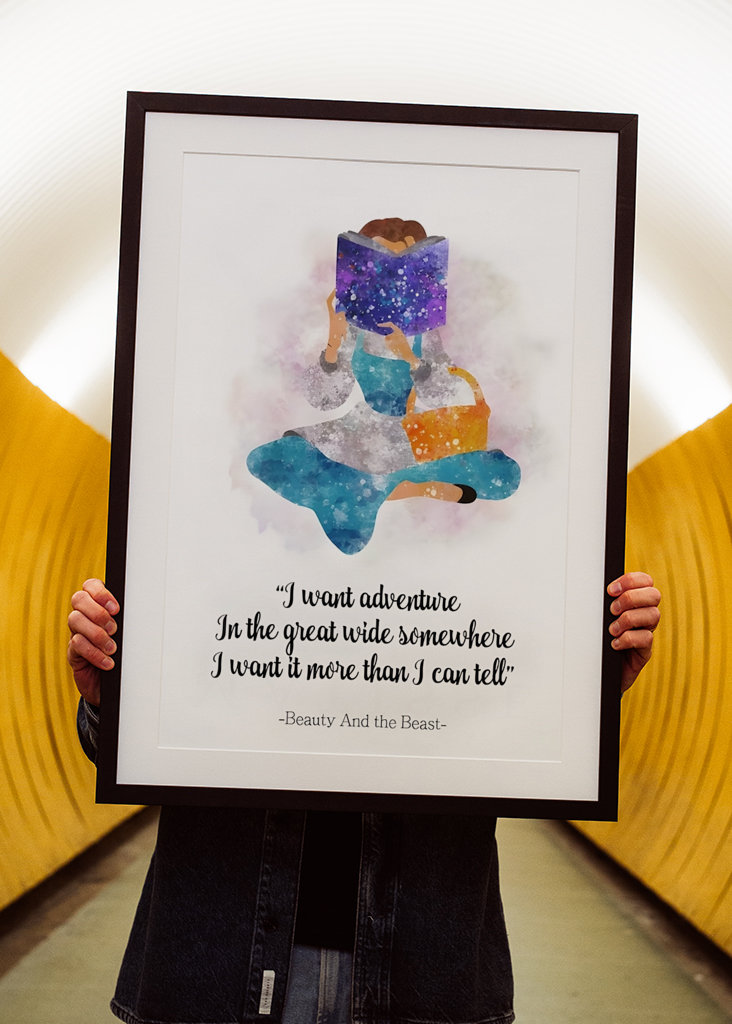 Princess Belle Word Quote