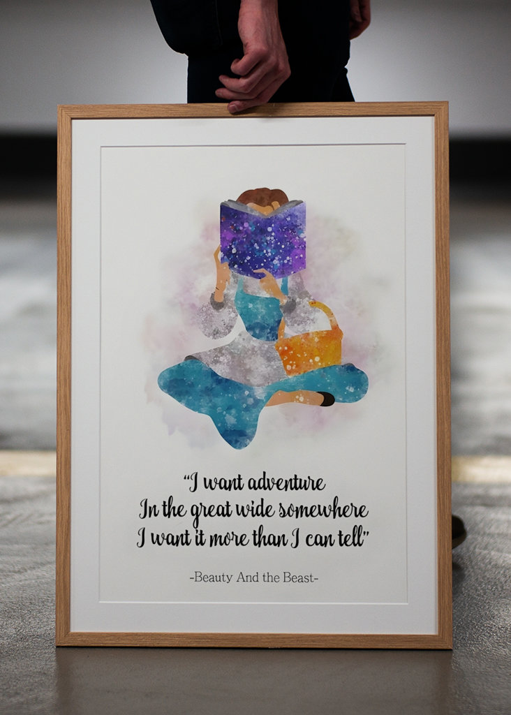 Princess Belle Word Quote