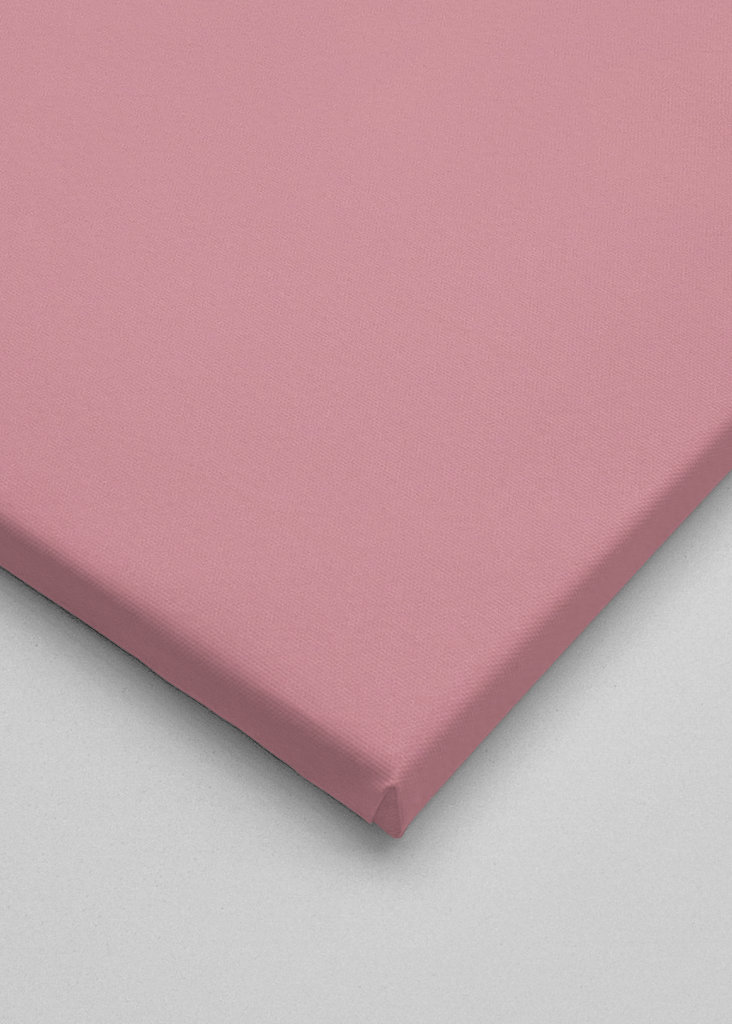 Red Awnings on Pink Wall