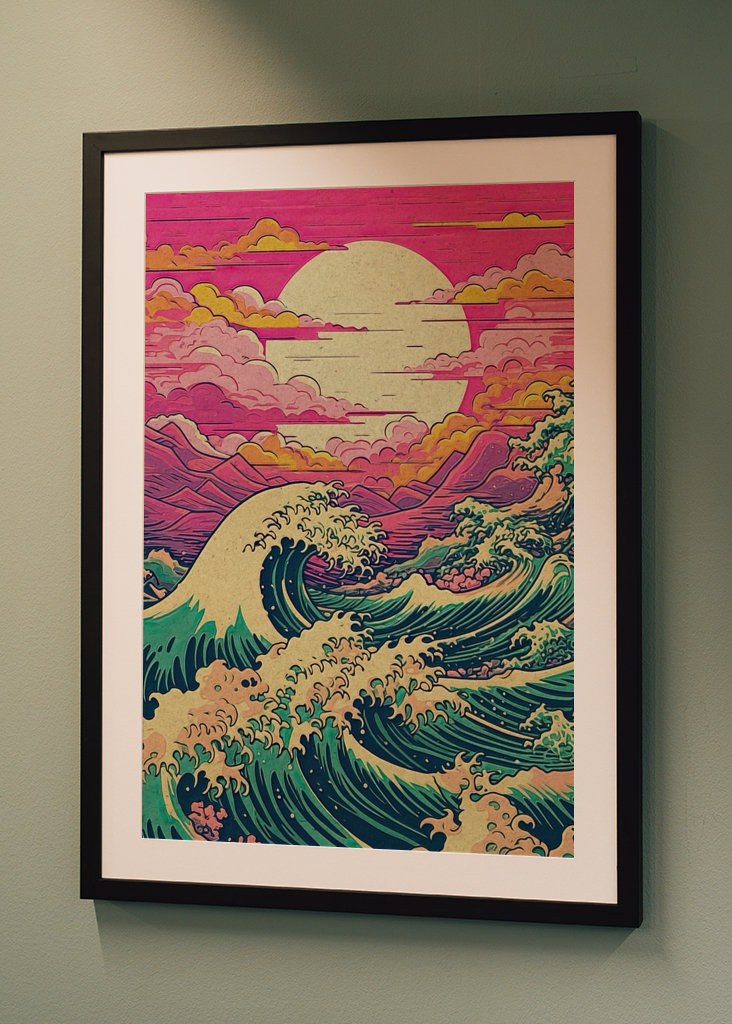 Ikonická vlna Kanagawa