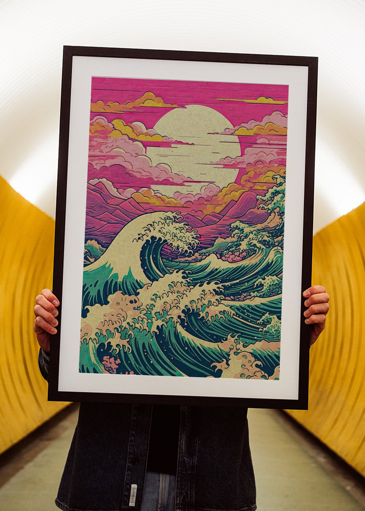 Ikonická vlna Kanagawa