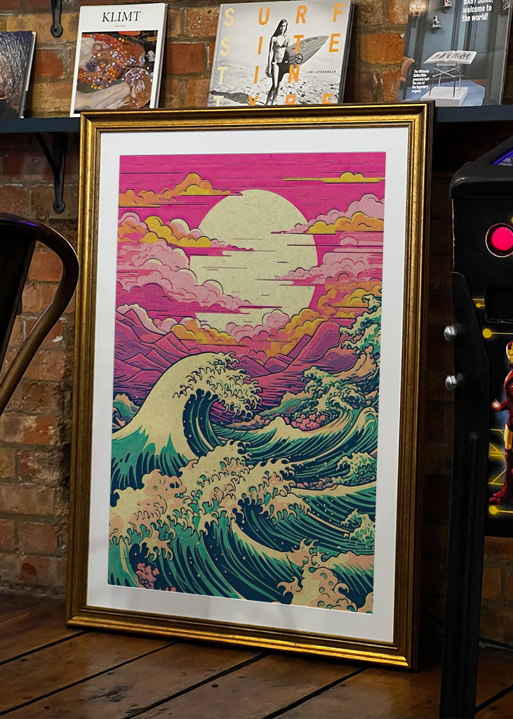 Ikonická vlna Kanagawa