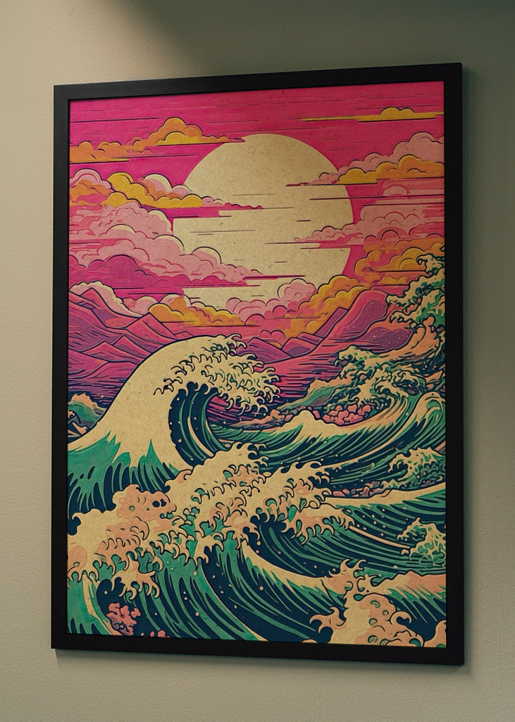 Ikonická vlna Kanagawa