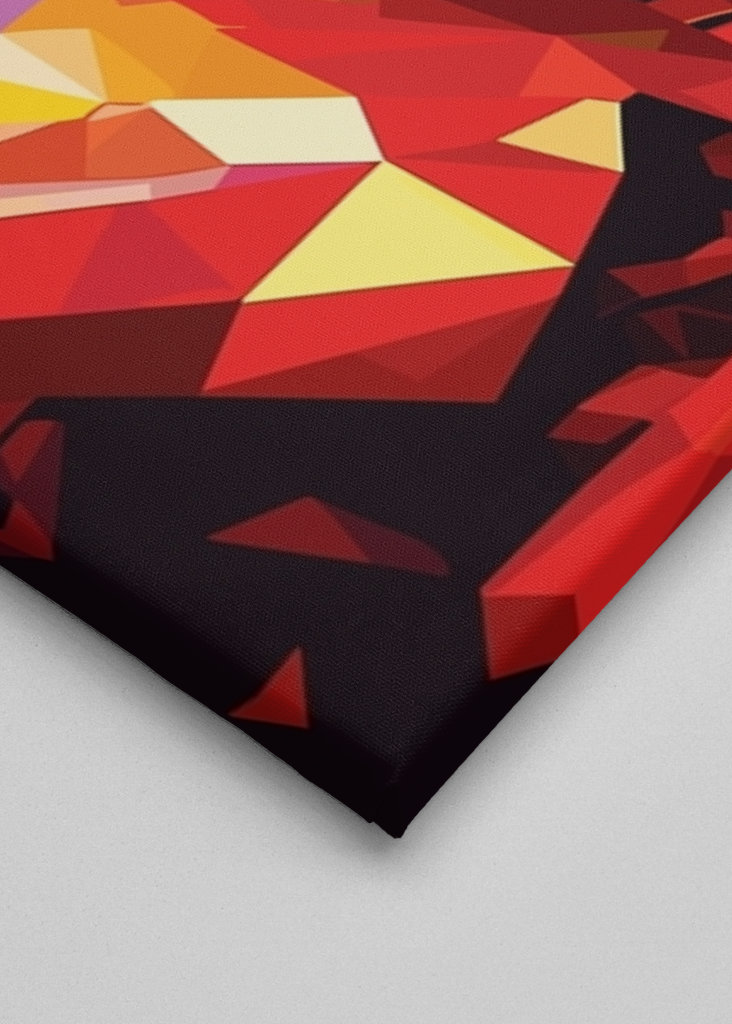 Iron Man Marvel Pop art WPAP