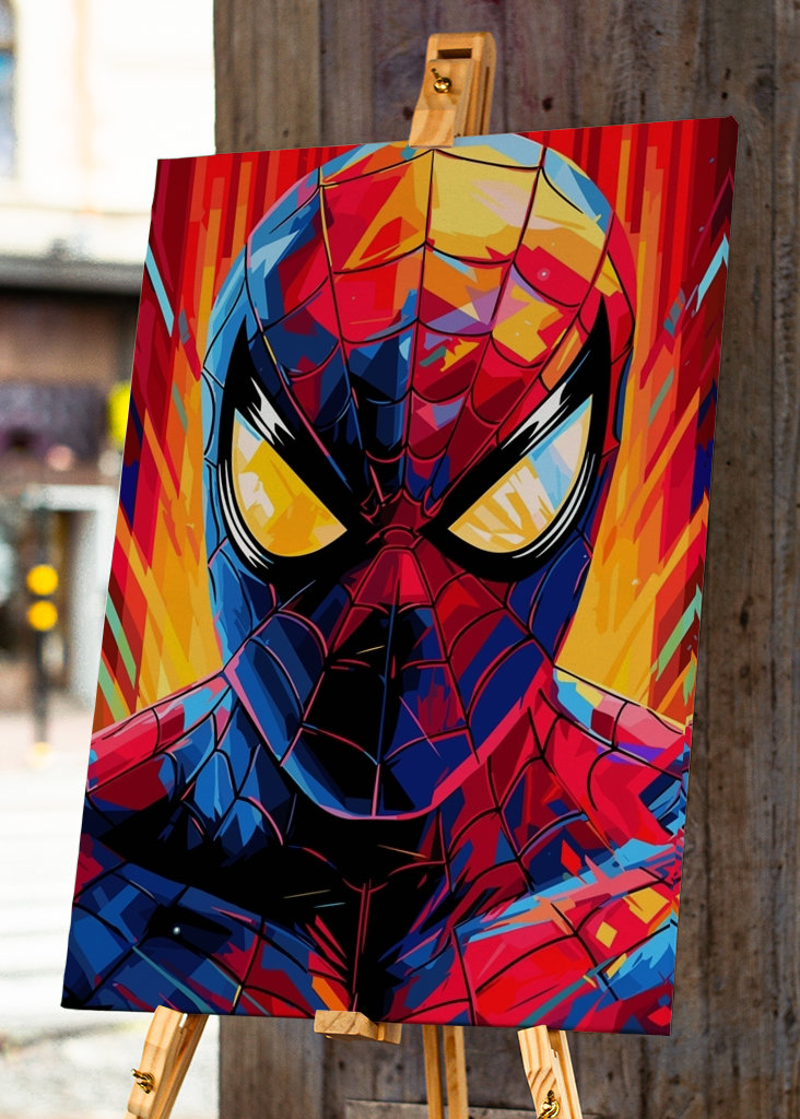 Spiderman Marvel Pop Art