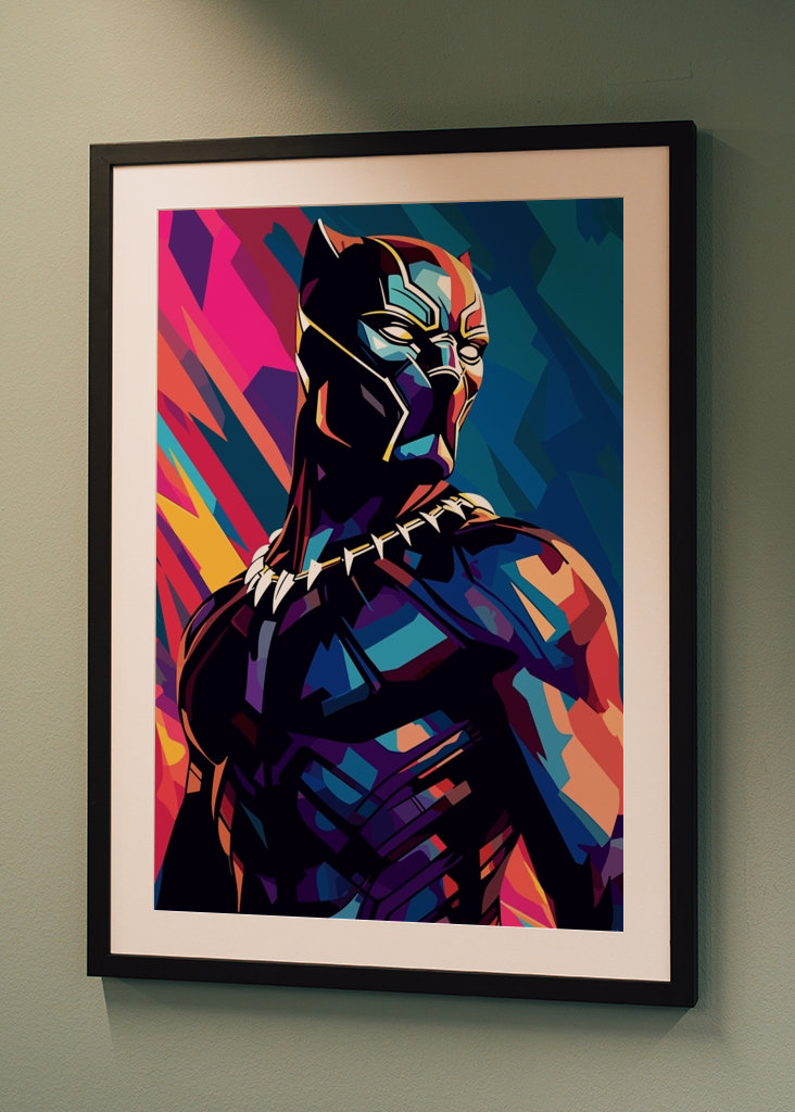 Black Panther Popart