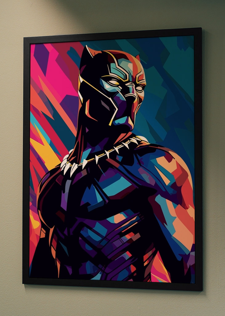 Black Panther Popart