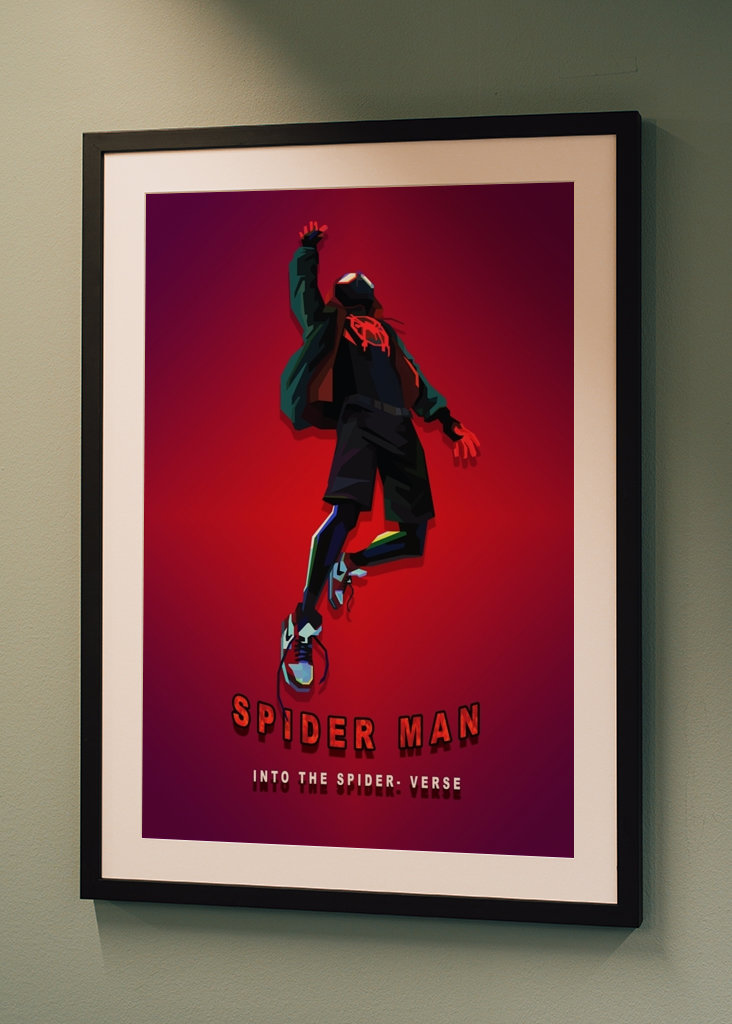 Spiderman dans l’art vectoriel