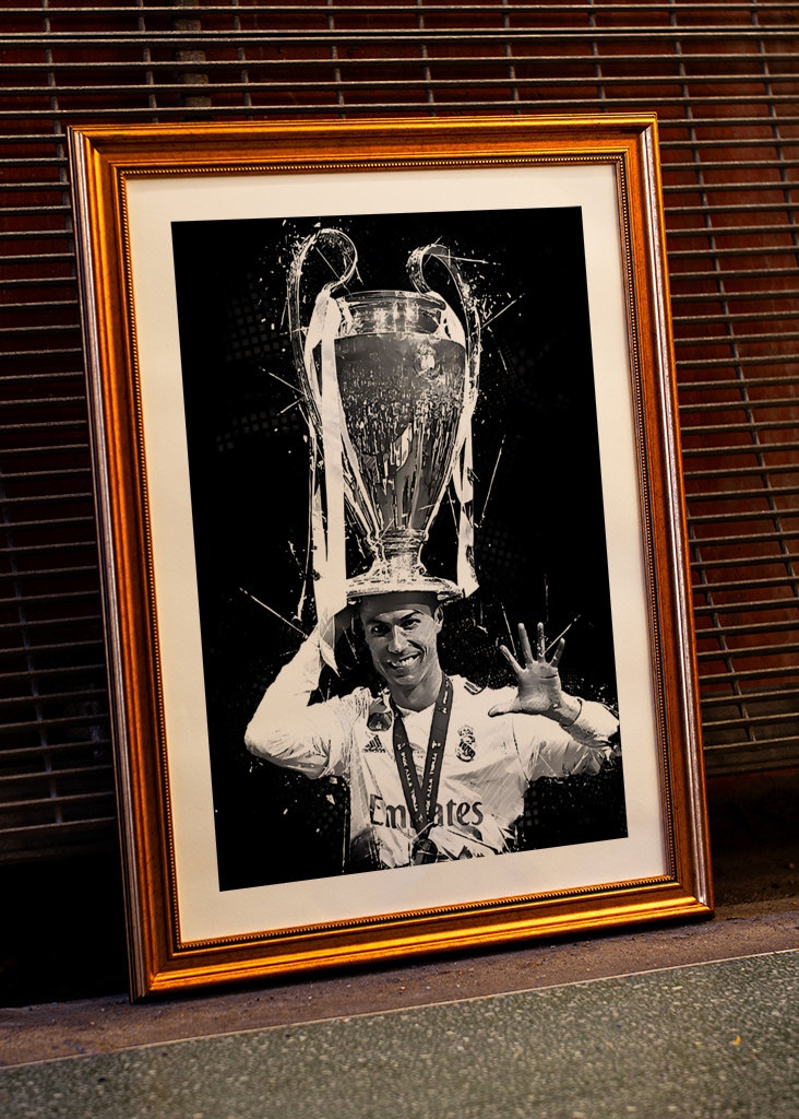 Ronaldo Trophy Fußball