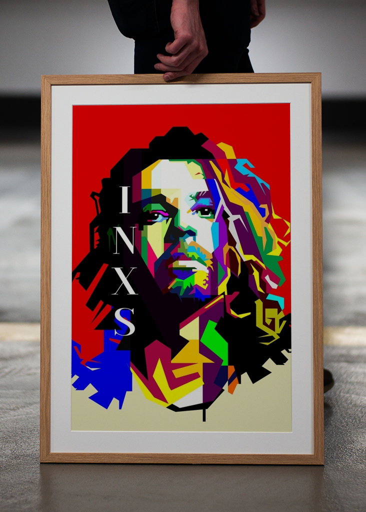 Michael Hutchence Rock Singer