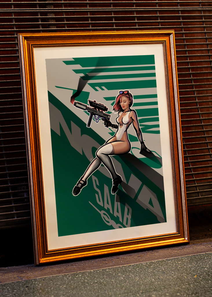 Kpist m/45 Nova Pin up