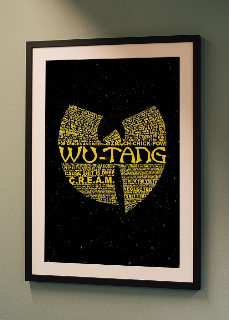 Wu-Tang Clan Symbol and text