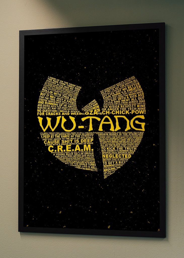 Wu-Tang Clan Symbol and text
