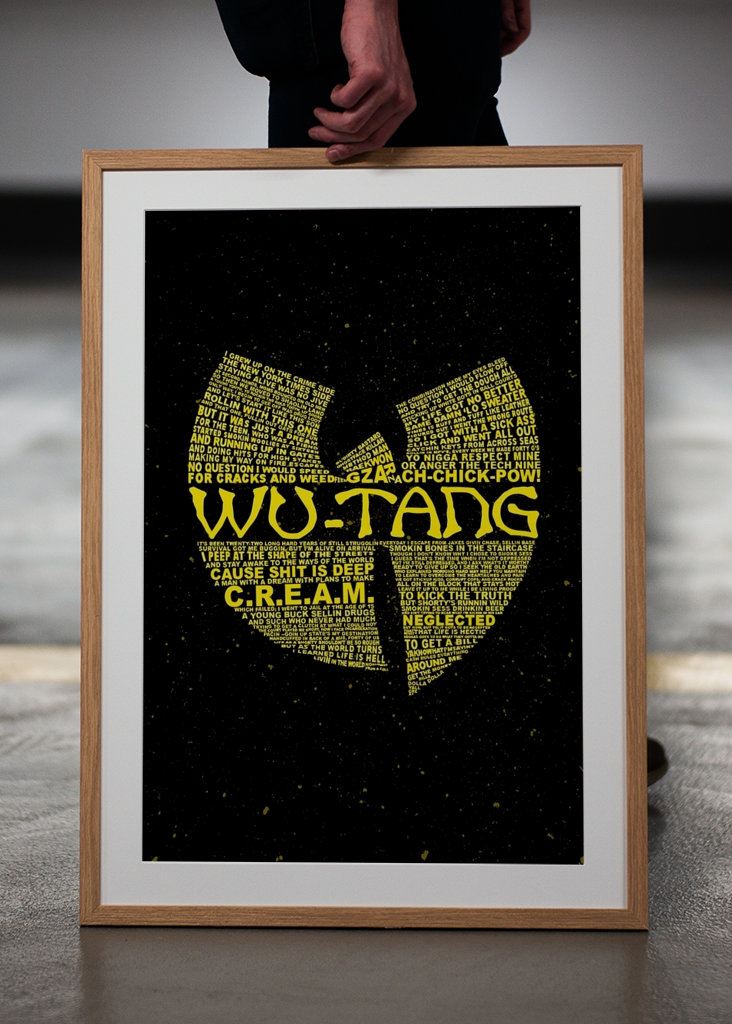 Wu-Tang Clan Symbol and text