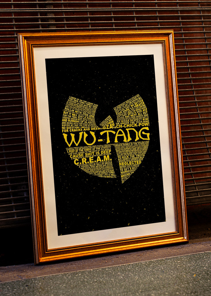 Wu-Tang Clan Symbol and text