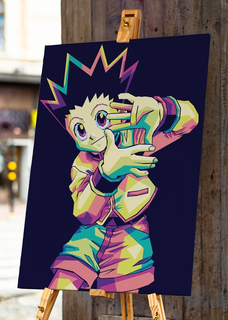 Gon Freecss Pop Art wpap fullc