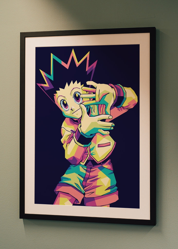 Gon Freecss Pop Art wpap fullc