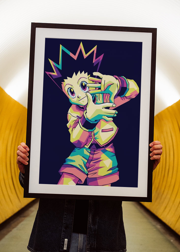 Gon Freecss Pop Art wpap fullc