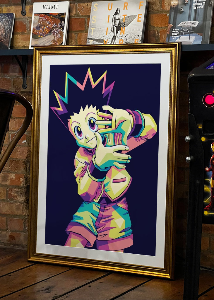 Gon Freecss Pop Art wpap fullc