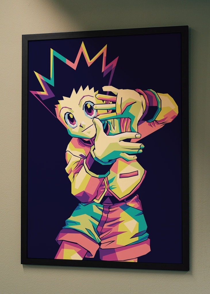 Gon Freecss Pop Art wpap fullc